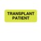 Nevs Transplant Patient 7/8" x 2-1/4" Flr Chart w/Black N-4096 - alternate 1